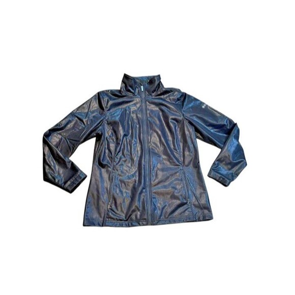 Columbia Omni-heat Soft Shell Full Zip Jacket Coat Women's Size Large - Shiny - Picture 1 of 7